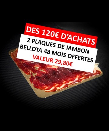 Cadeau - 2x80 grs de jambon...