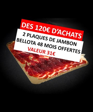 Cadeau - 2x80 grs de jambon...
