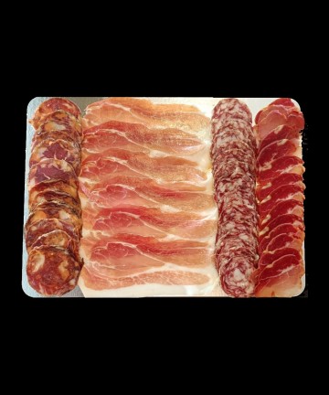 Plateau serrano 200 grs prêt pour l'apéro