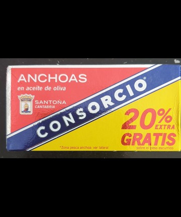 Filets d'anchois de Santoña à l'huile d'olive