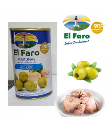 Olives farcies au thon 350 grs