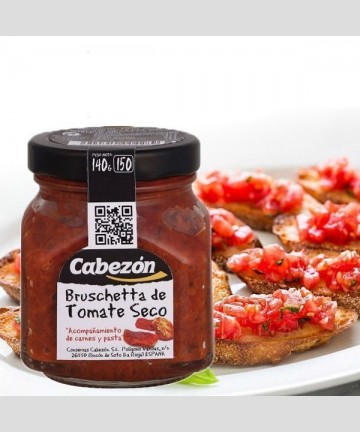 Bruschetta de tomates séchées