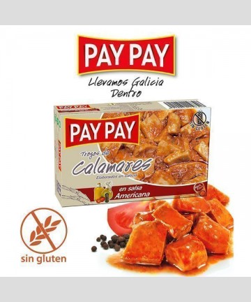 Calamars de Galice en sauce américaine