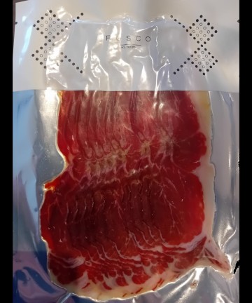 100 grs de paleta (épaule) bellota 100% ibérique affinée en  EXTREMADURA